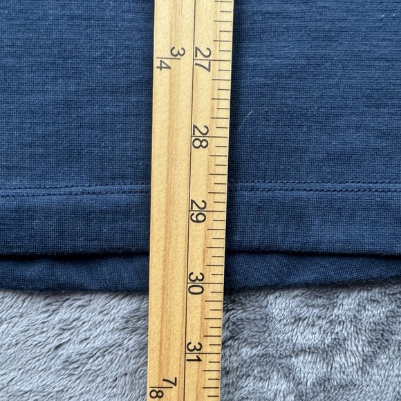 Lululemon Polo Shirt Mens XL Navy Blue Tech Athletic Golf Casual Lightweight - Picture 6 of 6